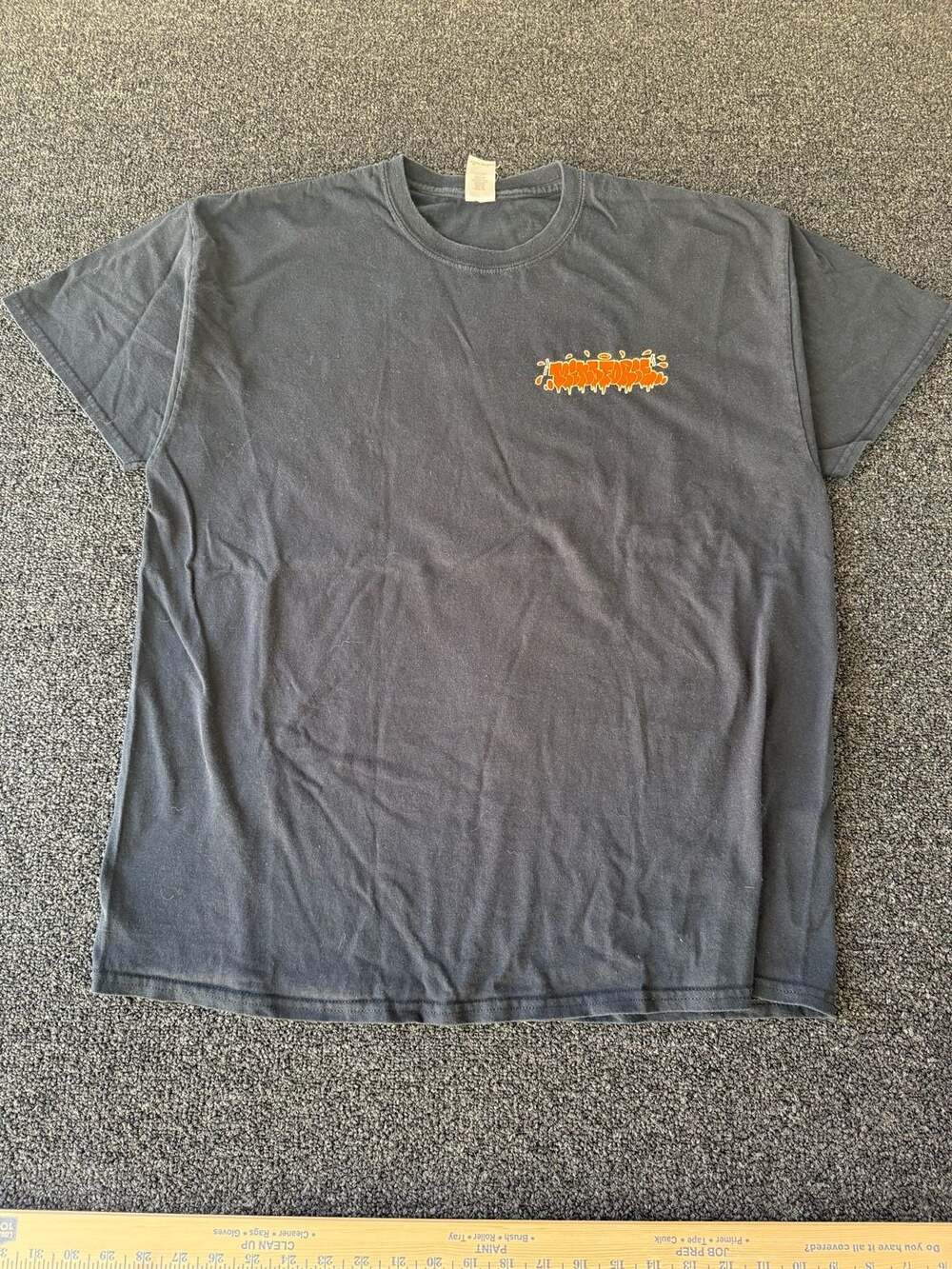Mindforce 'I Feel The Fire' Hardcore Band T-Shirt XL Black